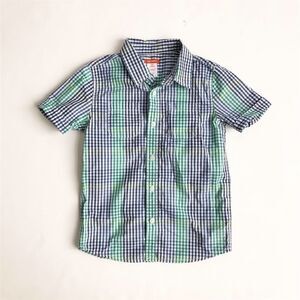 Joe Fresh short sleeve button down EUC S(6-7Y)